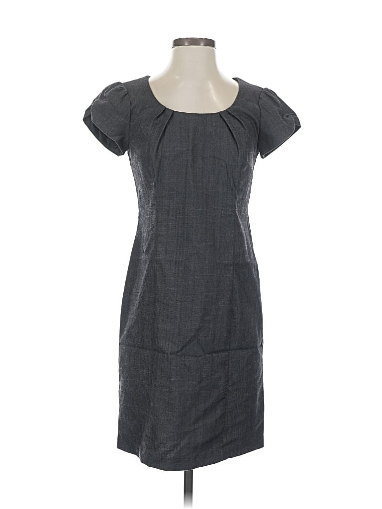 Pre-owned Agb Casual Dress In Gray