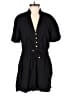 Zara Solid Black Romper Size S - photo 1
