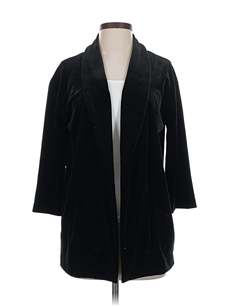 Pre-owned Rachel Zoe Tjx Coat In Black