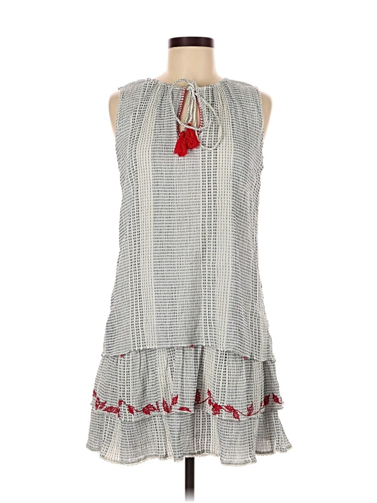 Pre-owned Hemant & Nandita Casual Dress In Gray