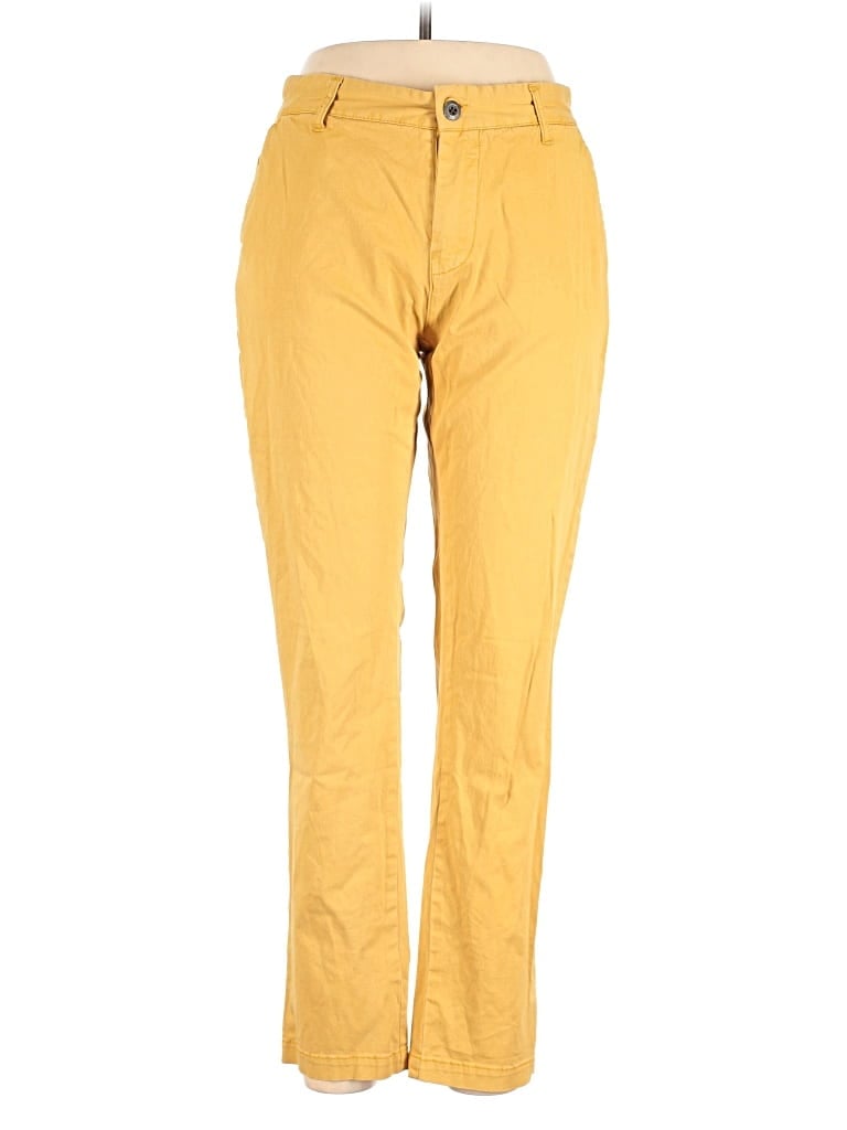 Pre-owned Assorted Brands Casual Pants In Yellow