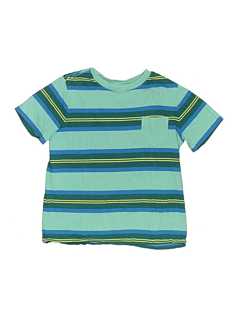 Pre-owned Hanna Andersson Kids' Short Sleeve T-shirt In Blue