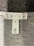 Leith Solid Gray Casual Dress Size L - photo 7