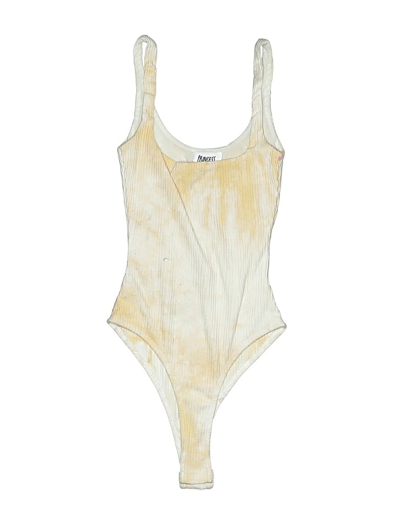 Pre-owned Princess Polly Bodysuit In Yellow