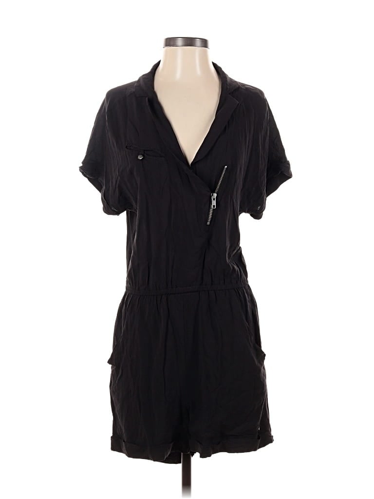 Pre-owned Gentle Fawn Romper In Black