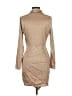Eight Paris Metallic Tan Cocktail Dress Size S - photo 2
