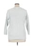 Torrid Checkered-gingham Silver Pullover Sweater Size 1X Plus (1) - photo 2