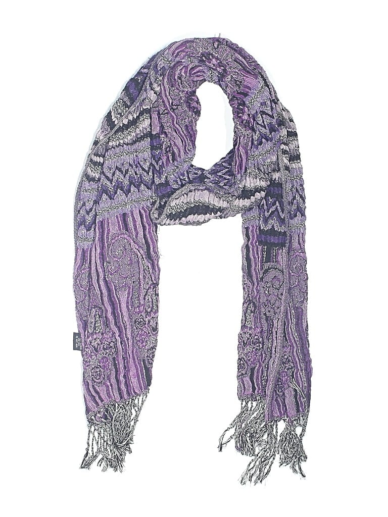 UNBRANDED Pre-owned Scarf In Purple