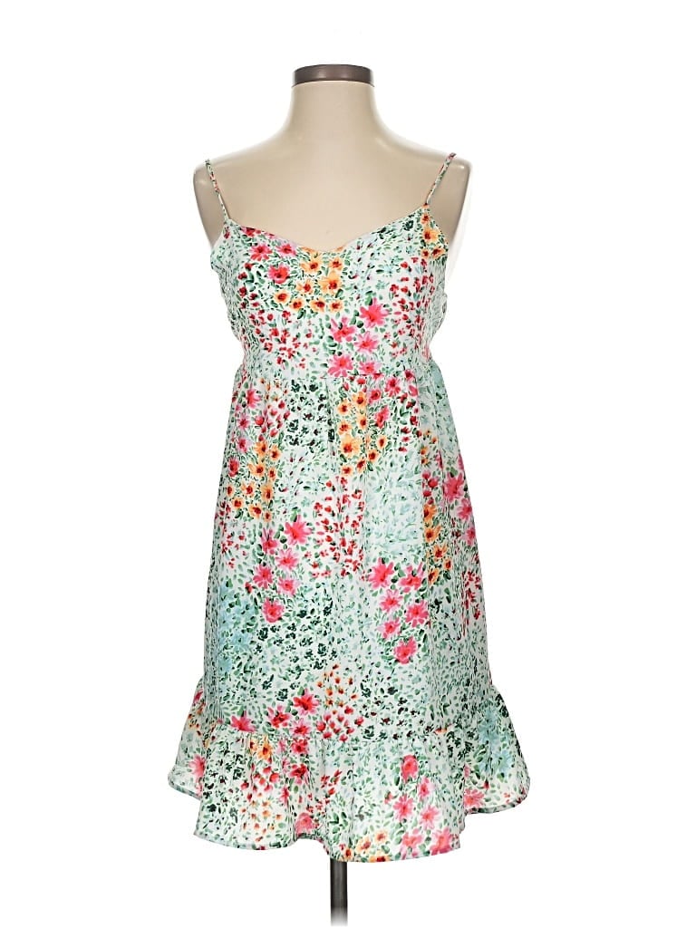 EVERLY Pre-owned Cocktail Dress In Green
