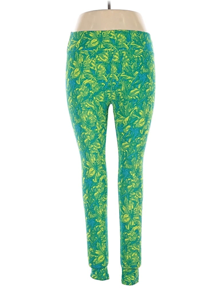 Click to view more detailed imagery on our partner's website Pre-owned Lularoe Leggings In Green