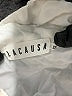LACAUSA 100% Rayon White Short Sleeve Button-Down Shirt Size XS - photo 6