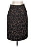 Philippe Adec Paris Graphic Brown Formal Skirt Size 4 - photo 1