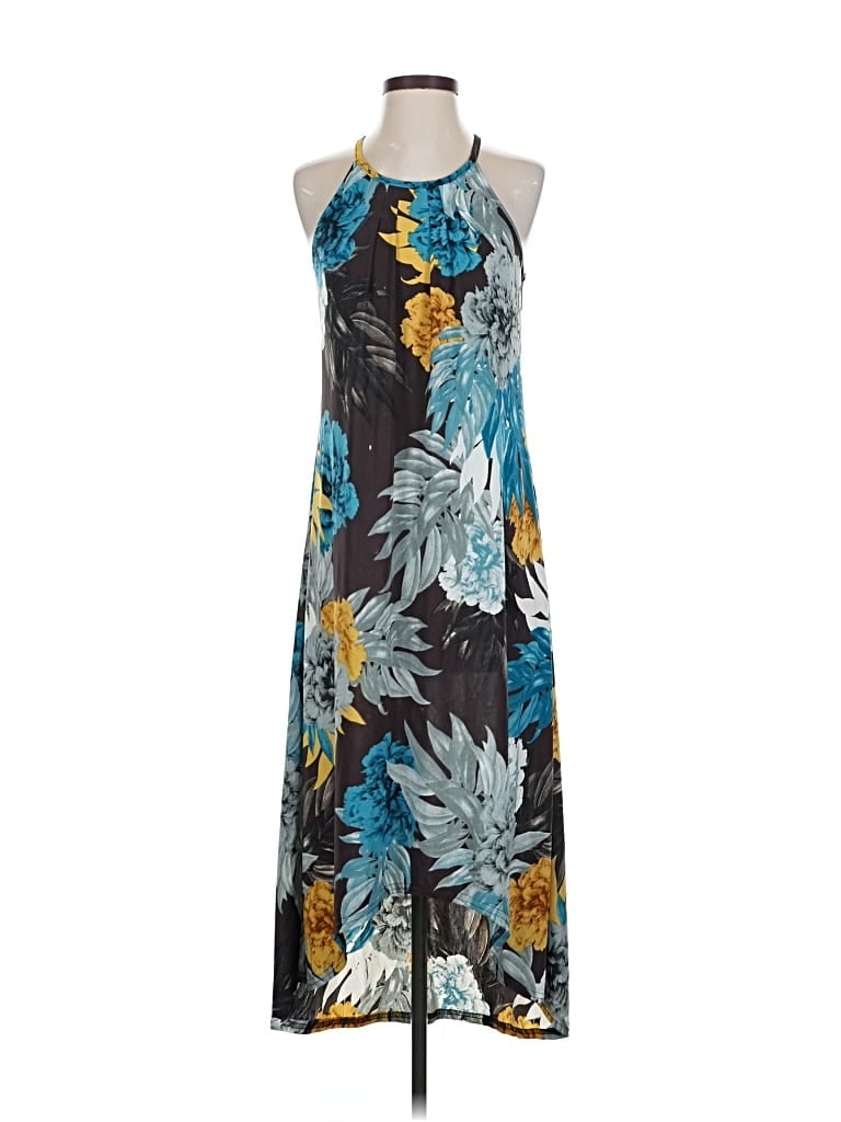 Pre-owned Mlle Gabrielle Casual Dress In Blue