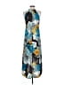 Mlle Gabrielle Tropical Teal Casual Dress Size S - photo 2