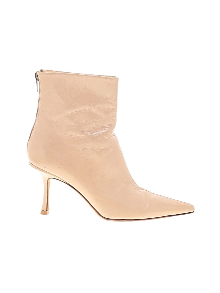Pre-owned Jimmy Choo Ankle Boots In Brown