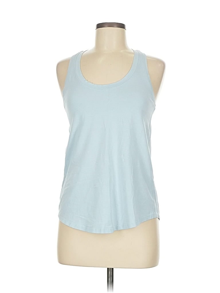 Pre-owned Lululemon Athletica Active Tank Top In Blue