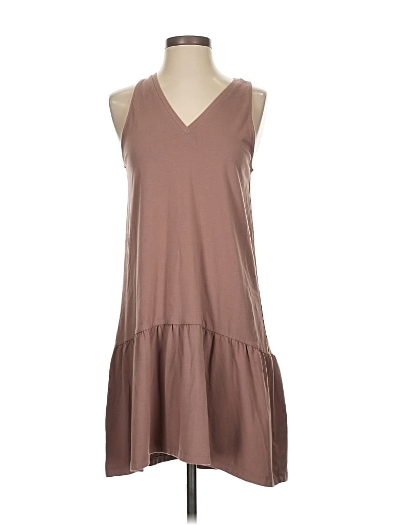 Pre-owned A New Day Casual Dress In Brown