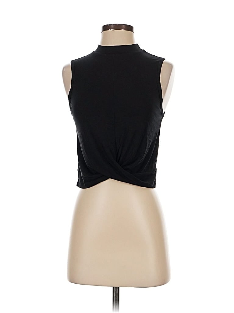 Pre-owned Assorted Brands Sleeveless T-shirt In Black