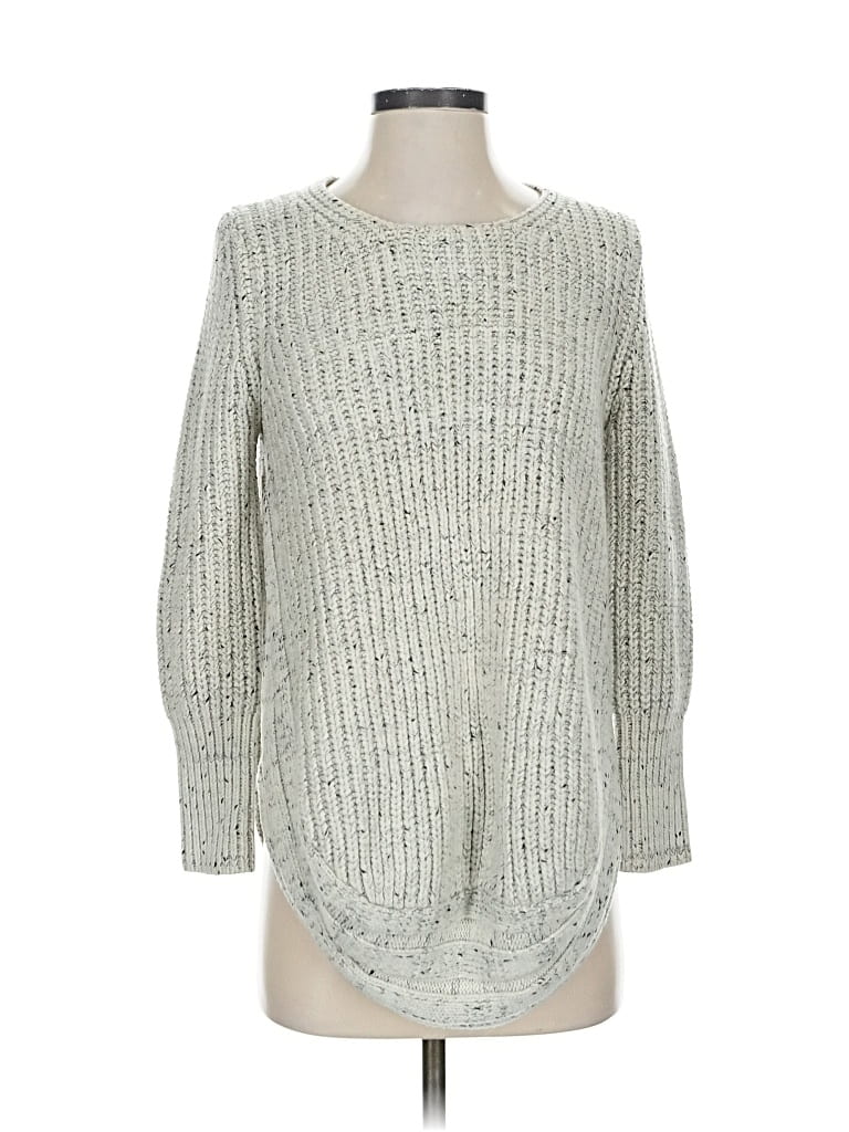 Pre-owned Sunny Girl Pullover Sweater In Silver