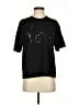 John Eshaya Black Short Sleeve Top Size S - photo 1