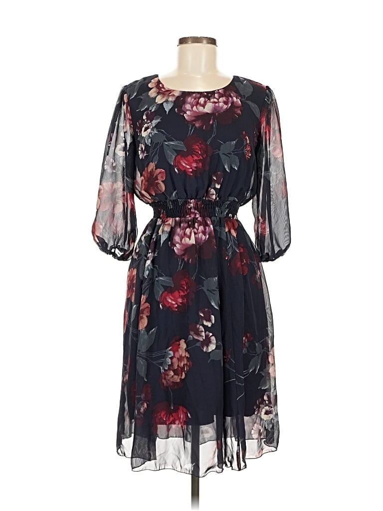 Pre-owned Kate And Lily Cocktail Dress In Black