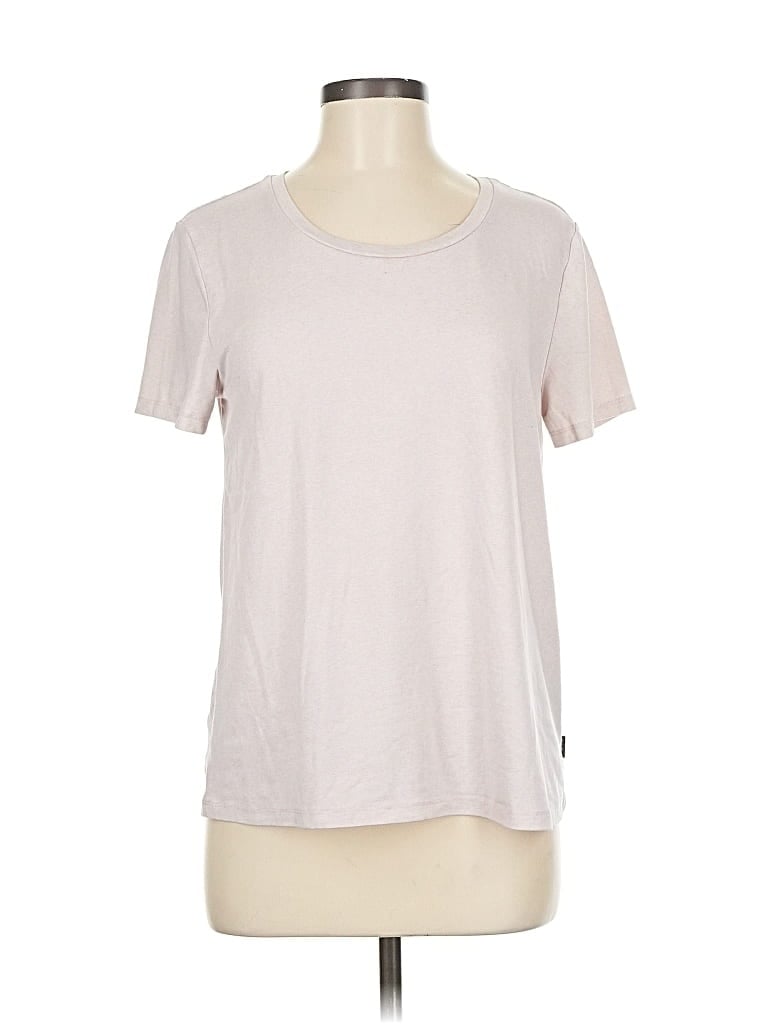 Pre-owned Eddie Bauer Short Sleeve T-shirt In Pink