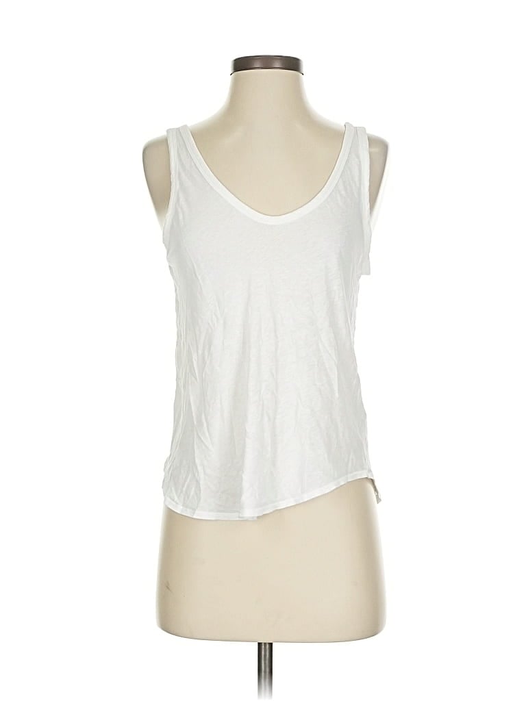 EVERLANE Pre-owned Sleeveless T-shirt In White