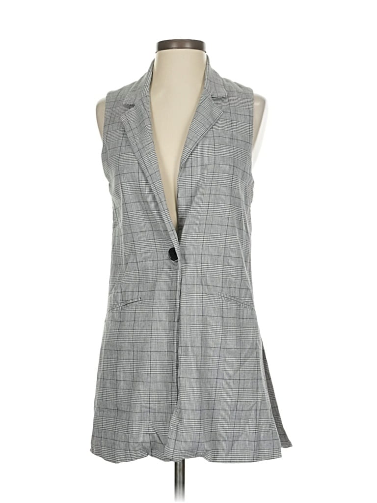 Pre-owned Waverly Grey Vest In Gray