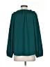 J.Crew 100% Polyester Teal 3/4 Sleeve Blouse Size S - photo 2