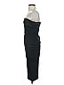 Monaco Solid Black Cocktail Dress Size S - photo 5