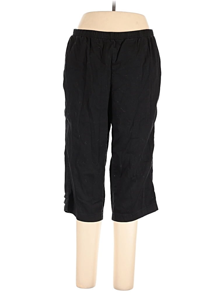 Pre-owned Just My Size Casual Pants In Black