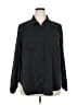 Torrid 100% Polyester Black Long Sleeve Blouse Size 2X Plus (2) - photo 1