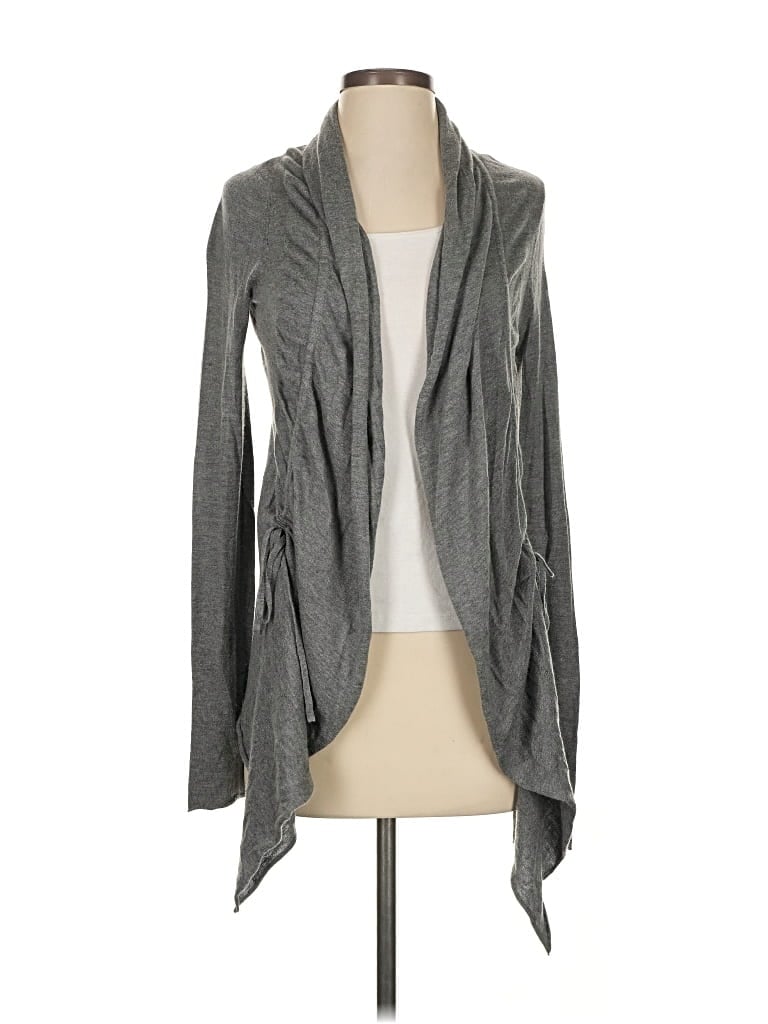 Pre-owned Express Cardigan Sweater In Gray