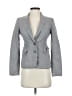 Banana Republic Houndstooth Gray Wool Blazer Size 0 - photo 1