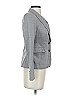 Banana Republic Houndstooth Gray Wool Blazer Size 0 - photo 4
