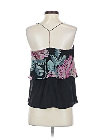 Elizabeth and James Sleeveless Silk Top (view 2)
