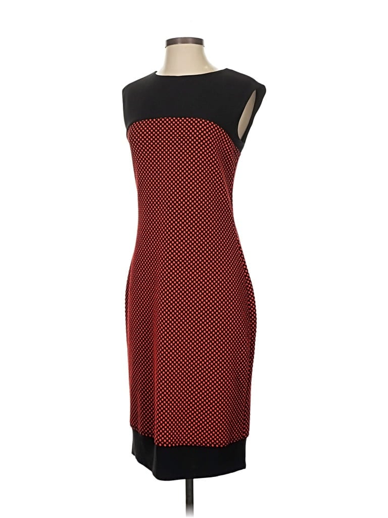 Pre-owned Frank Lyman Design Cocktail Dress In Burgundy