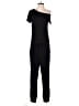 Lea & Viola Solid Black Jumpsuit Size XS - photo 1