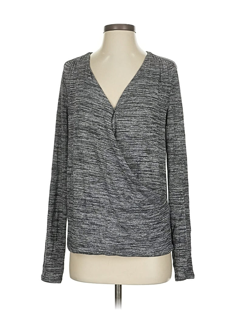 Pre-owned Banana Republic Pullover Sweater In Gray