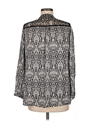Amrita Singh Long Sleeve Silk Top (view 2)