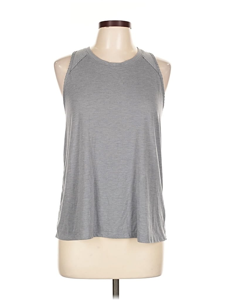 Pre-owned Active By Old Navy Sleeveless T-shirt In Gray