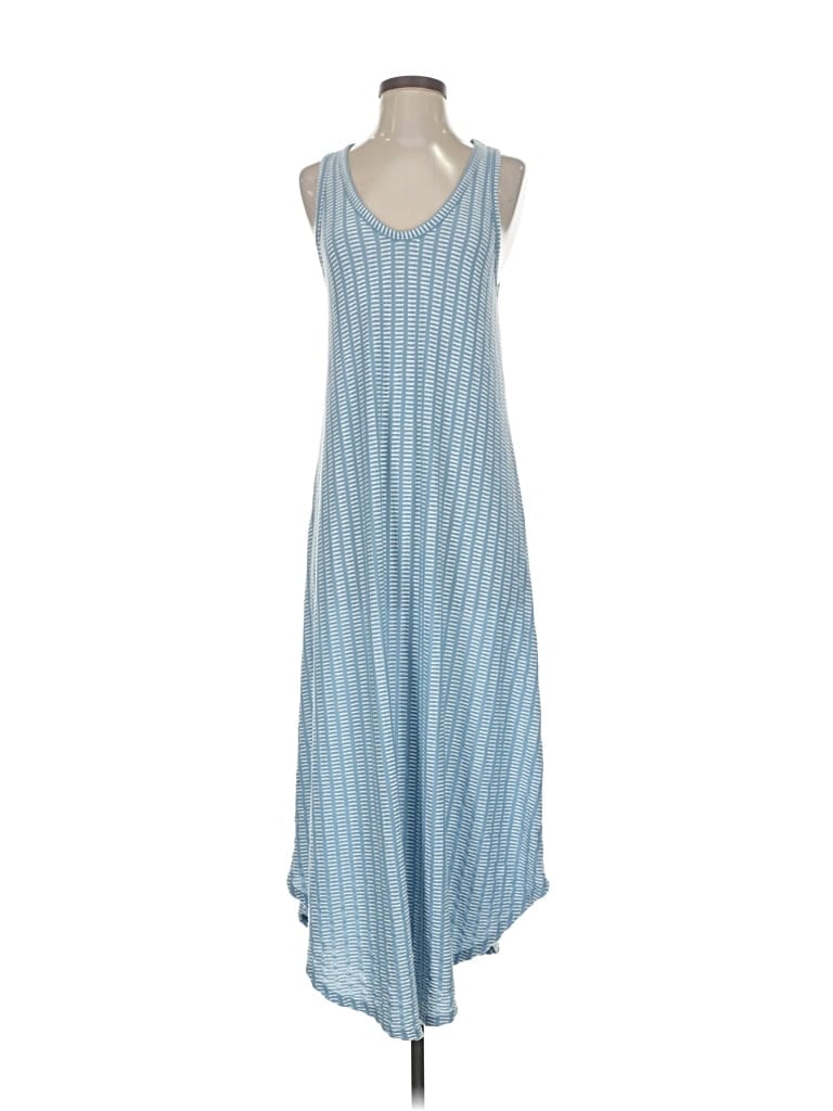 Pre-owned Caution To The Wind Casual Dress In Blue