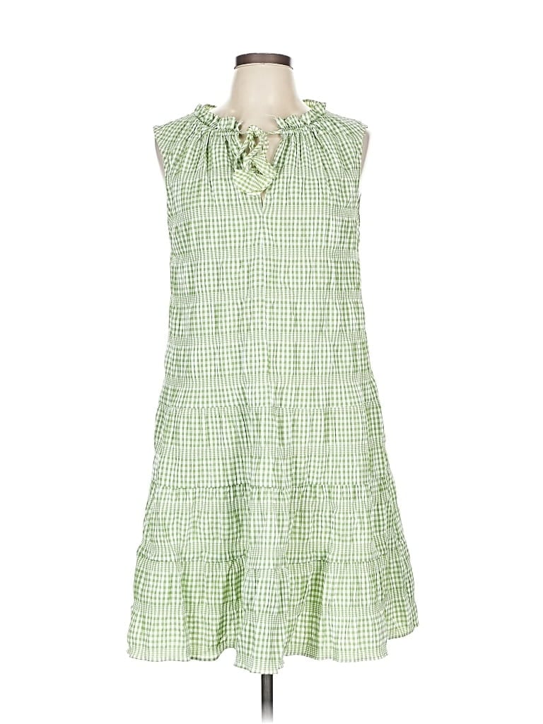Pre-owned Max Studio Casual Dress In Green