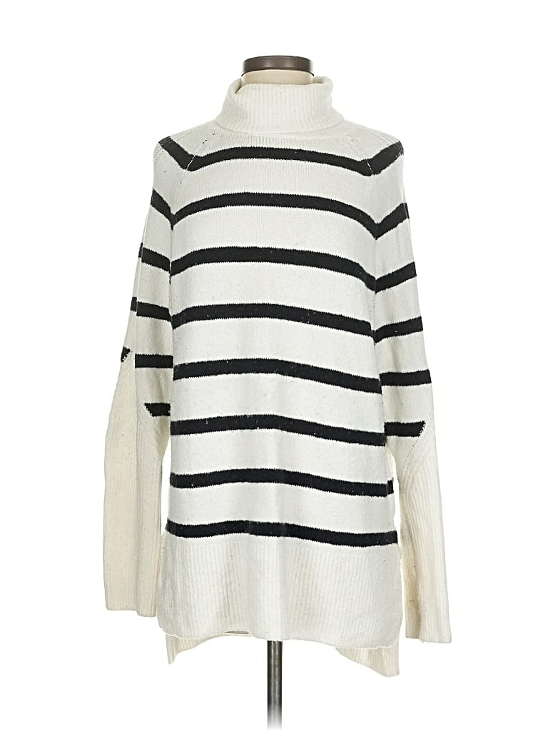 Pre-owned A New Day Turtleneck Sweater In White