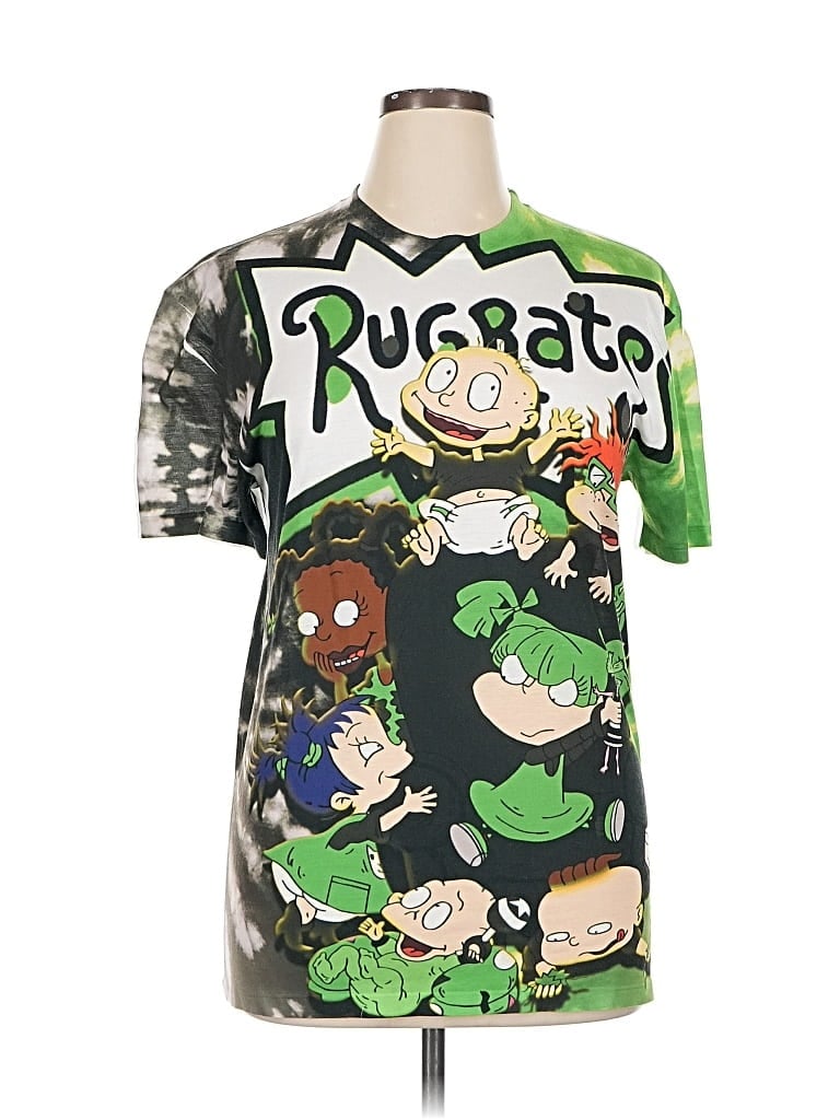 Pre-owned Assorted Brands Short Sleeve T-shirt In Green