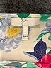 Joie 100% Silk Floral White 3/4 Sleeve Silk Top Size L - photo 6