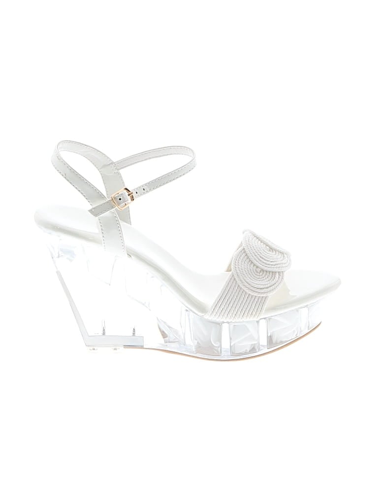 Pre-owned Unbranded Wedges In White