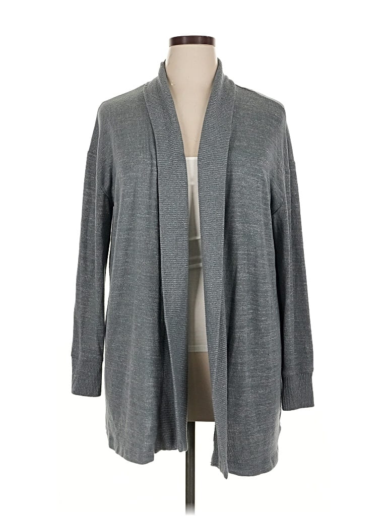 GAP Pre-owned Cardigan Sweater In Gray