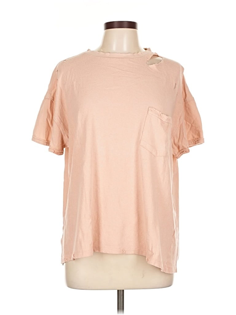 WE THE FREE Pre-owned Short Sleeve T-shirt In Pink