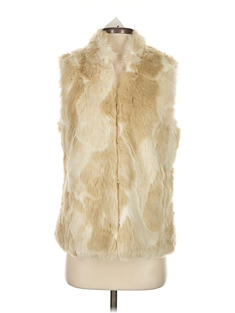 JACK BY BB DAKOTA Pre-owned Faux Fur Vest In White